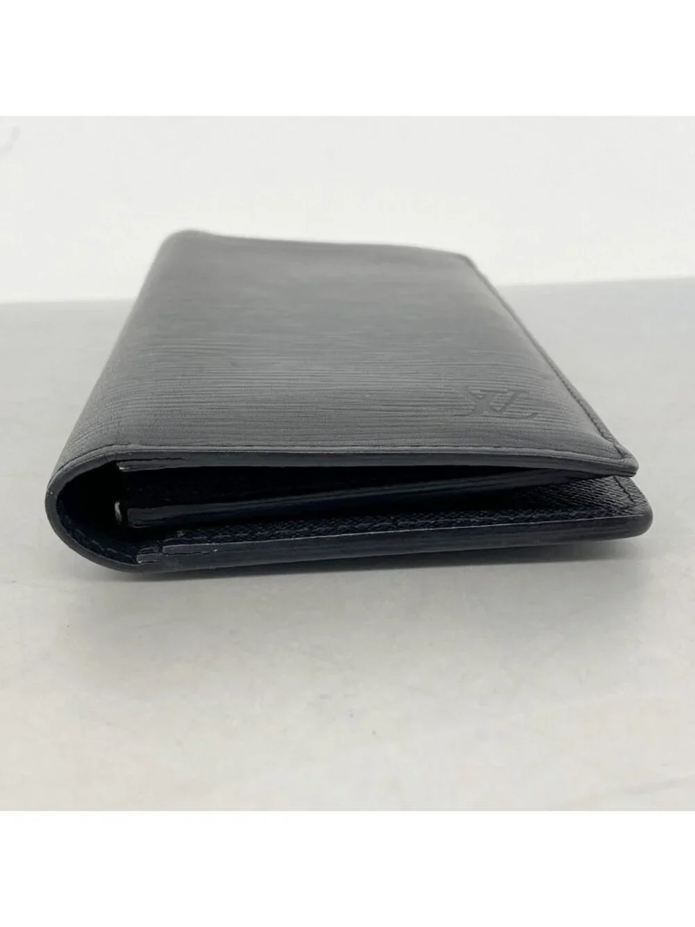 Louis Vuitton Wallet Epi Portefeuille Plaza Noir